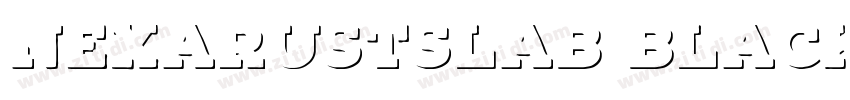 NexaRustSlab Black2字体转换
